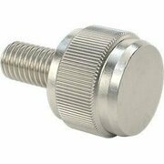 BSC PREFERRED Stainless Steel High-Profile Knurled-Head Thumb Screw M5 x 0.8 mm Thread 10 mm Long 93585A515